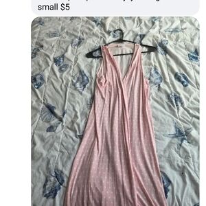 LuLaRoe Pink Sleeveless Tunic Top